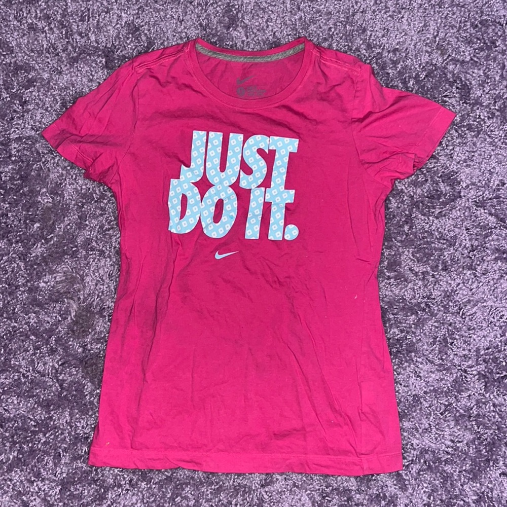 nike just do it logo shirt